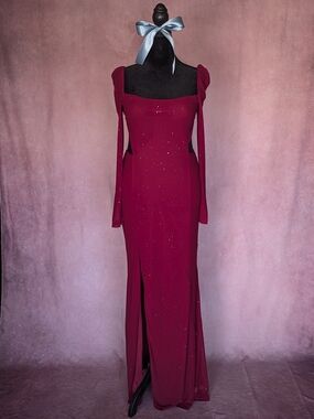 SHEIN Sparkly Cutout Maxi Dress - Size Large - NWT